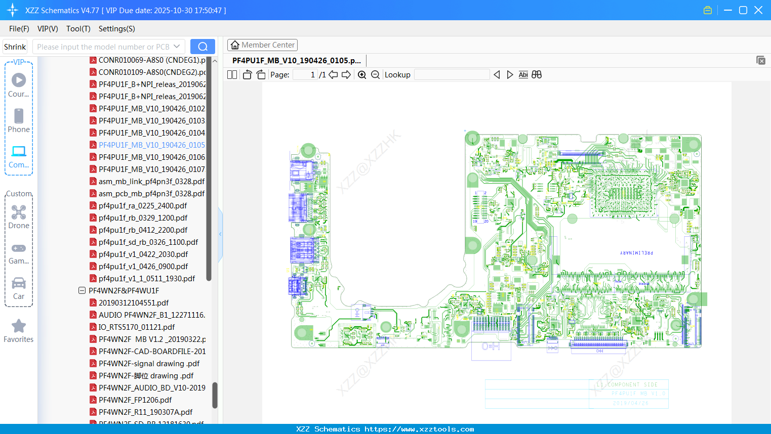 Laptop Mechrevo PF4PU1F_MB_V10_190426_0105